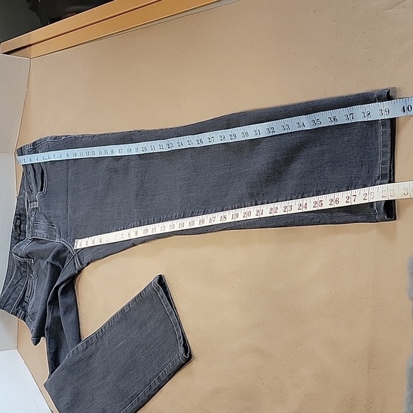 prAna Size 8, Dark Gray with White Stitching Womens Jeans, Excellent Condition - Picture 6 of 12